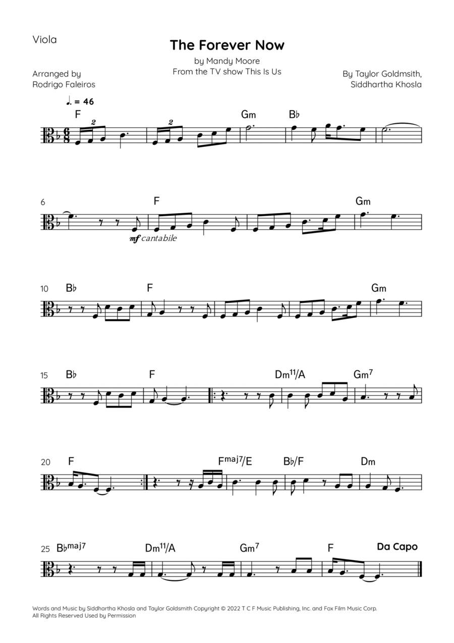 The Forever Now Chamber Music scores gallery preview page 1
