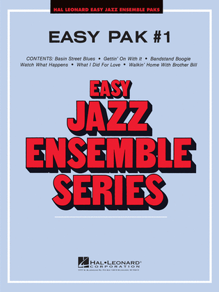 Easy Jazz Ensemble Pak 1