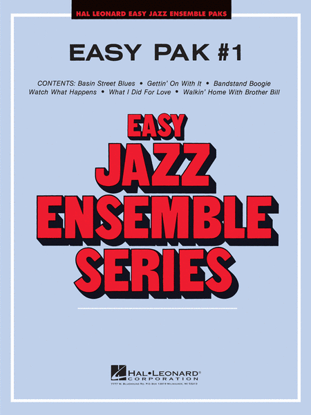 Easy Jazz Ensemble Pak 1 image number null