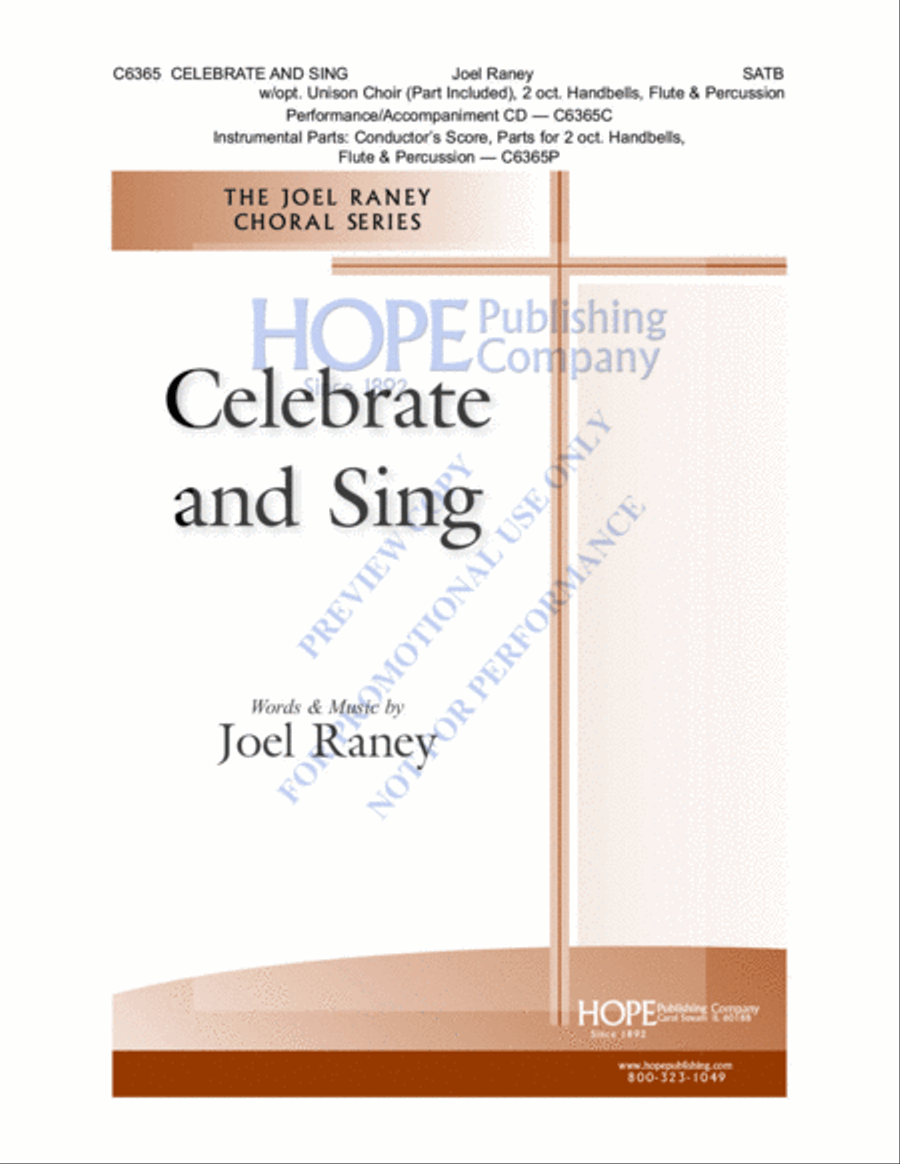 Celebrate and Sing Celebrate and Sing 4-Part scores gallery preview page 2