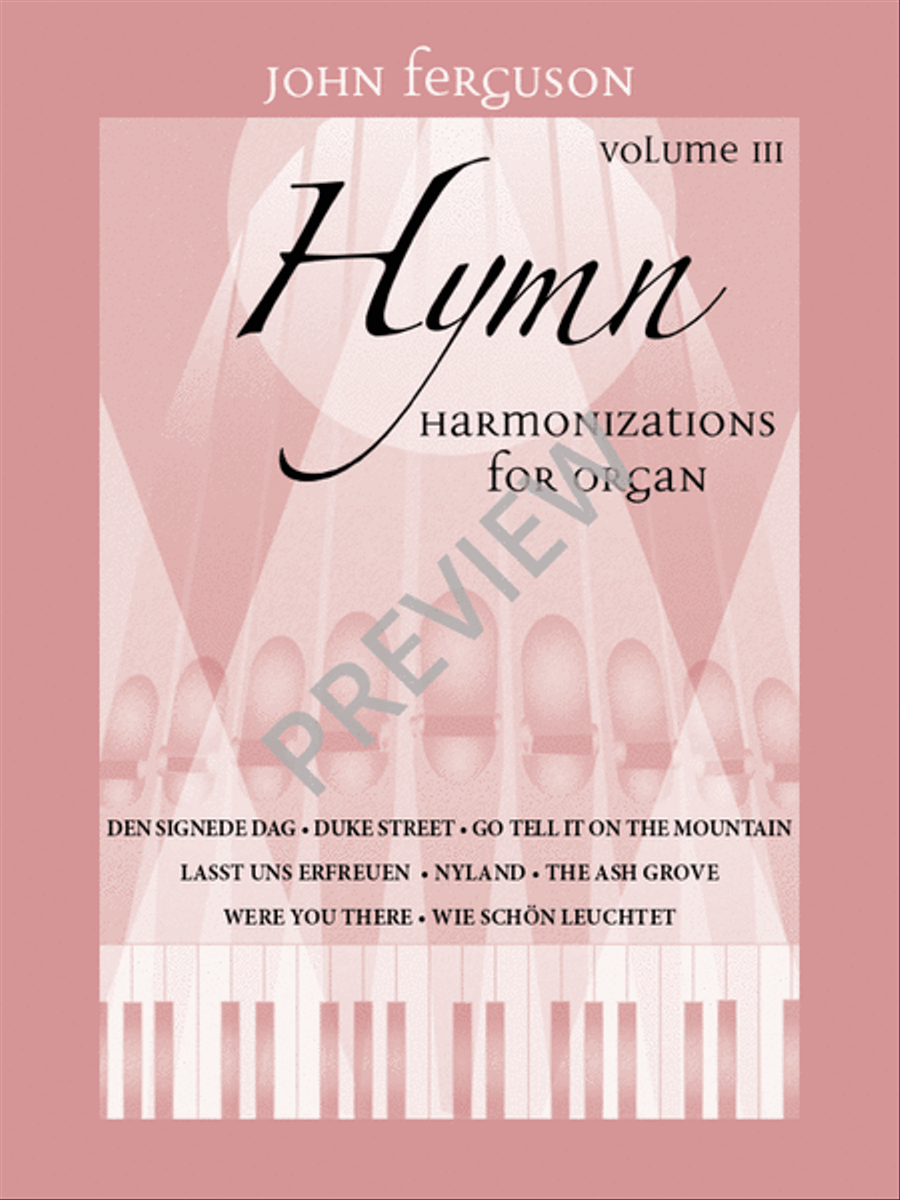 Hymn Harmonizations for Organ - Volume 3 Organ scores gallery preview page 2