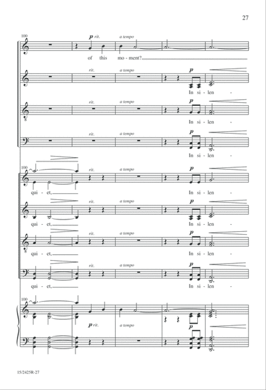 This Moment This Moment 4-Part scores gallery preview page 27