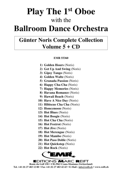 Play The 1st Oboe With The Ballroom Dance Orchestra Vol. 5 image number null
