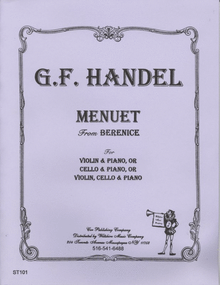 Menuet from Berenice