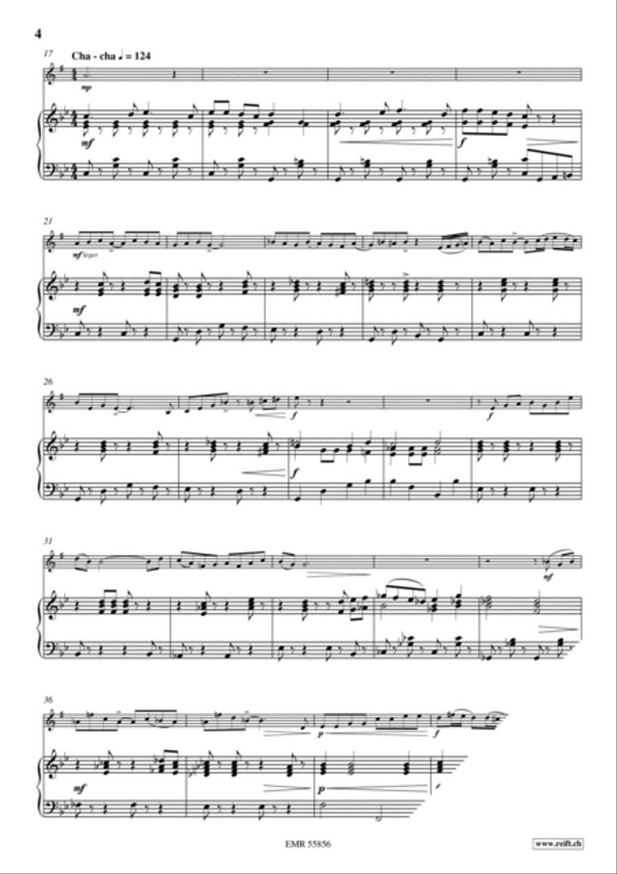 Le Cha-Cha de Macha Le Cha-Cha de Macha Voice Solo scores gallery preview page 6