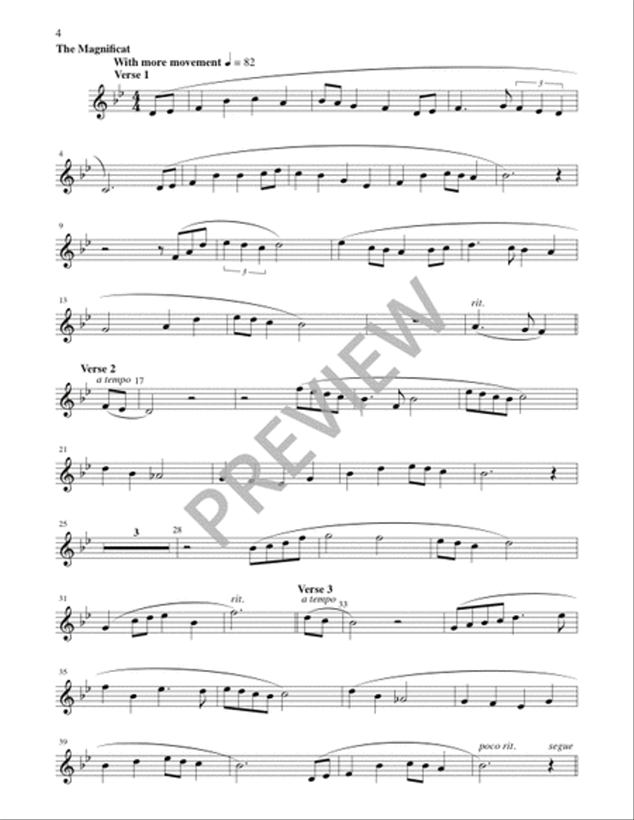 Holden Evening Prayer - Instrument edition 3-Octaves scores gallery preview page 5