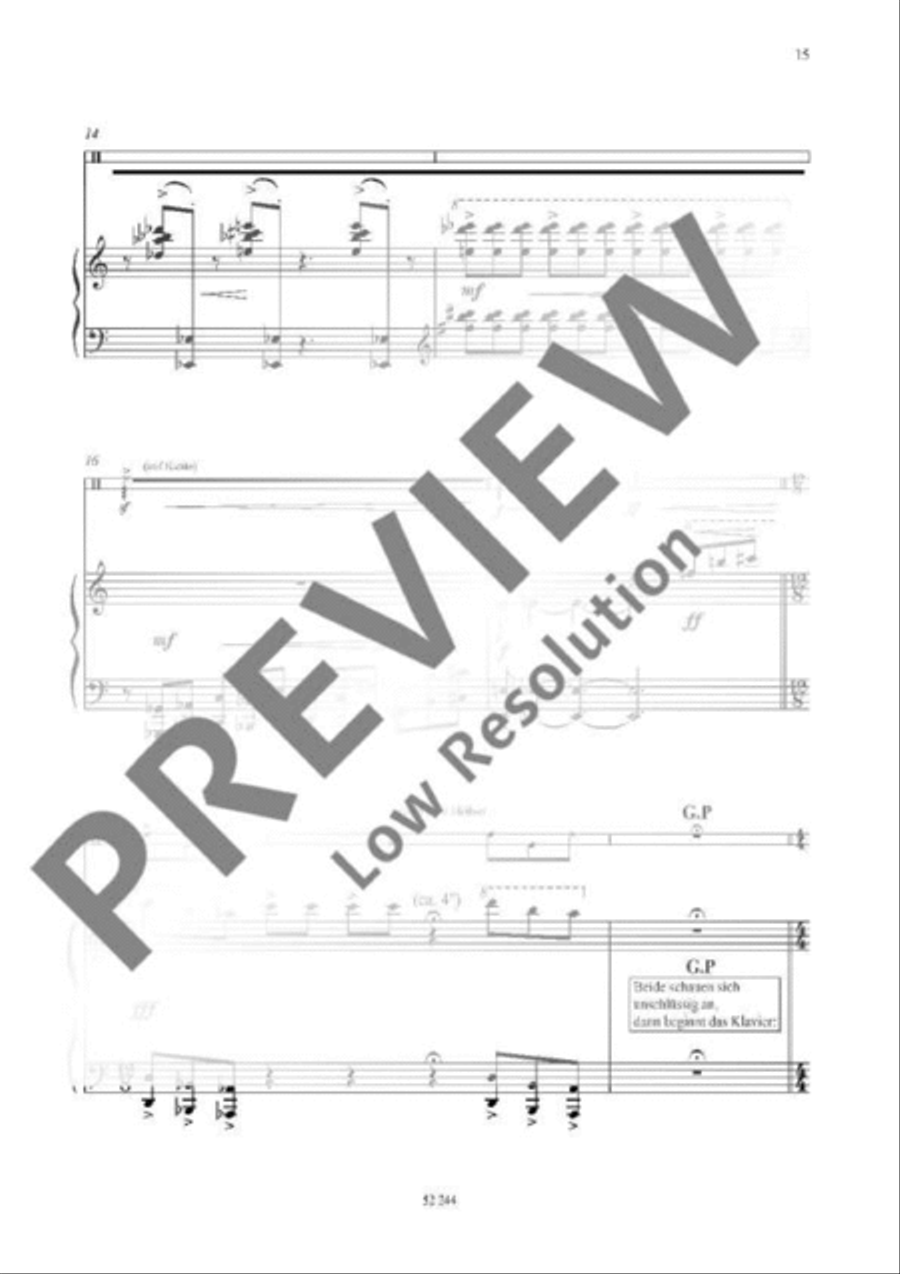 Requiem pour Erik Satie Requiem pour Erik Satie Piano scores gallery preview page 14