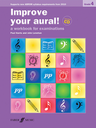 Book cover for Improve Your Aural! Grade 4
