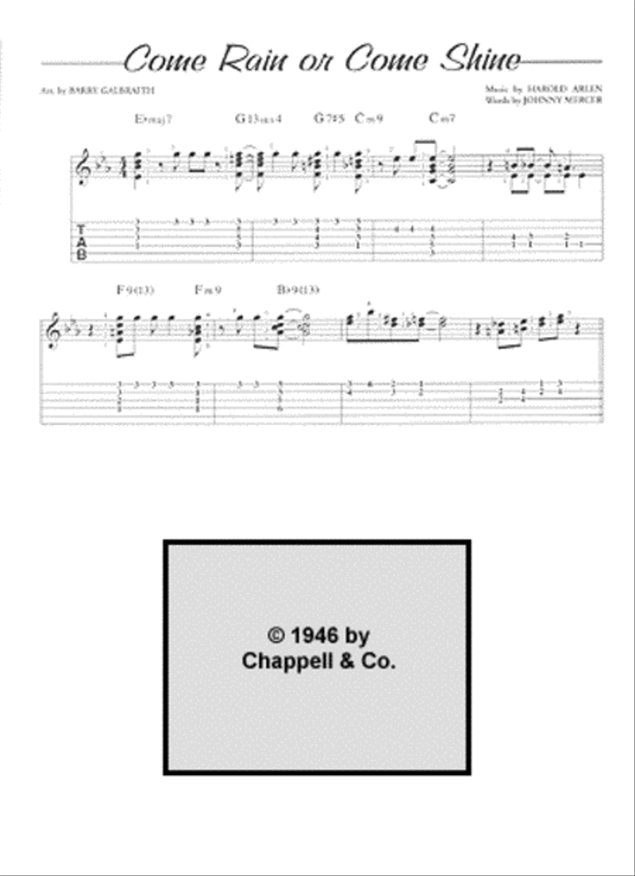 Barry Galbraith Guitar Solos Volume 2 Electric Guitar scores gallery preview page 2