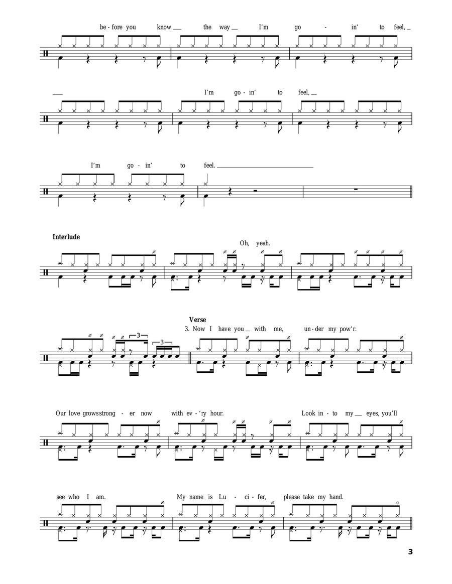 N.I.B. Drum Set scores gallery preview page 3