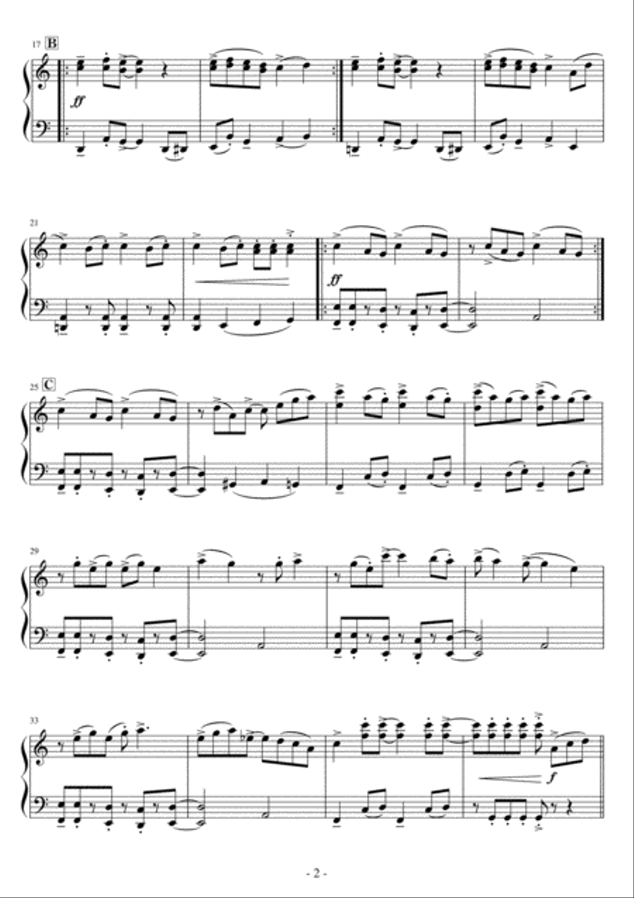 September Easy Piano scores gallery preview page 2