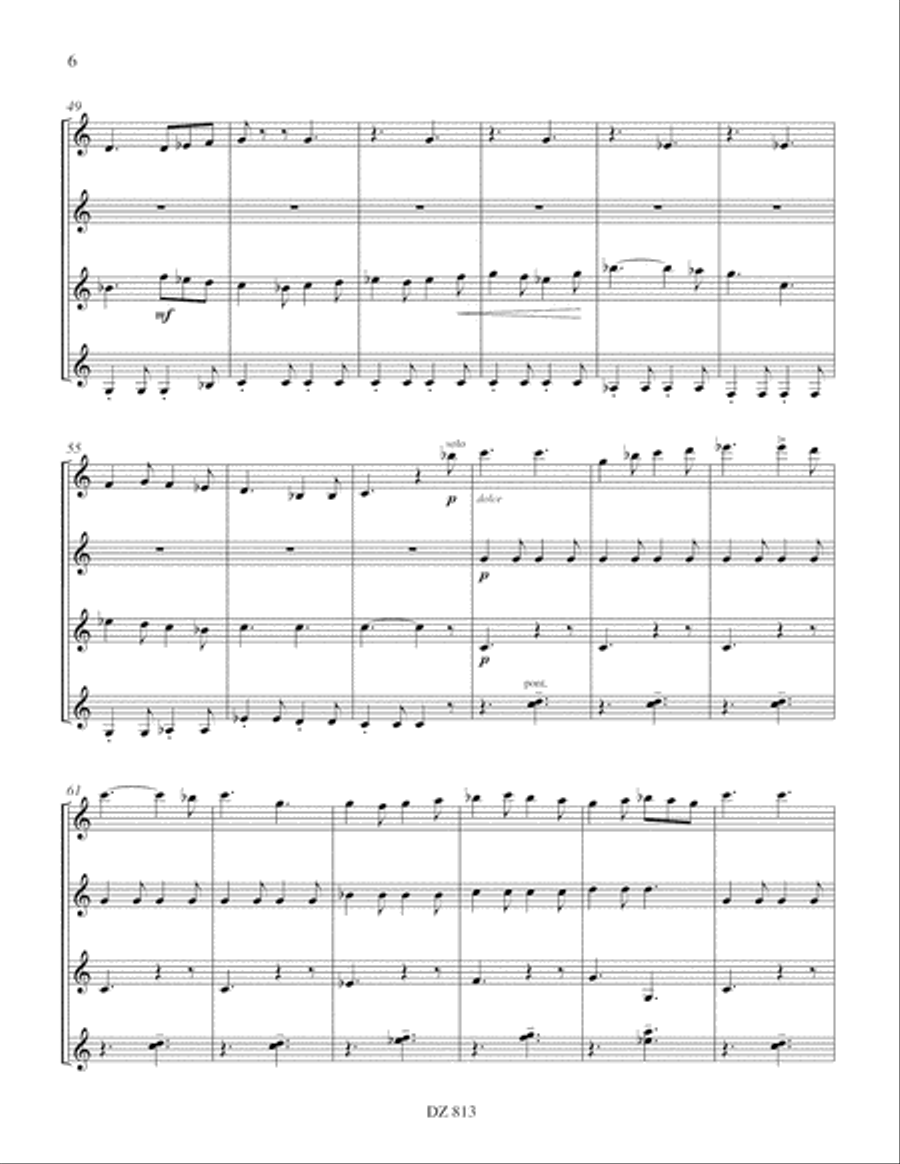 Eire Eire Guitar Ensemble scores gallery preview page 6