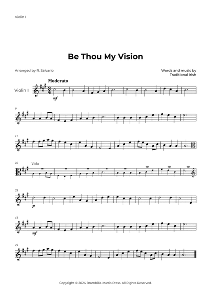 Be Thou My Vision - String Quintet image number null
