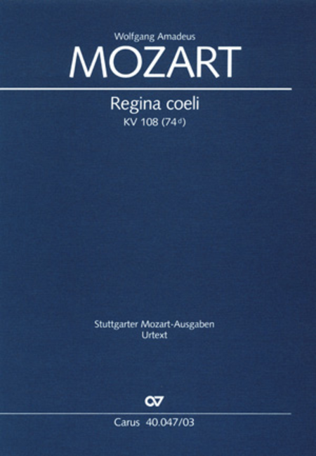Regina coeli in C (Regina coeli in C major) (Regina coeli en ut majeur)