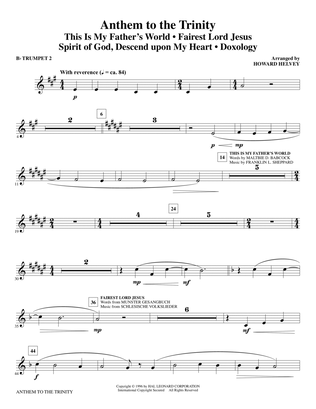 Anthem to the Trinity - Bb Trumpet 2