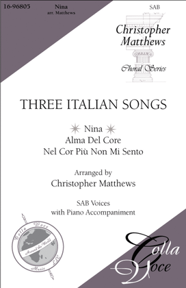 Nina: from "Three Italian Songs"