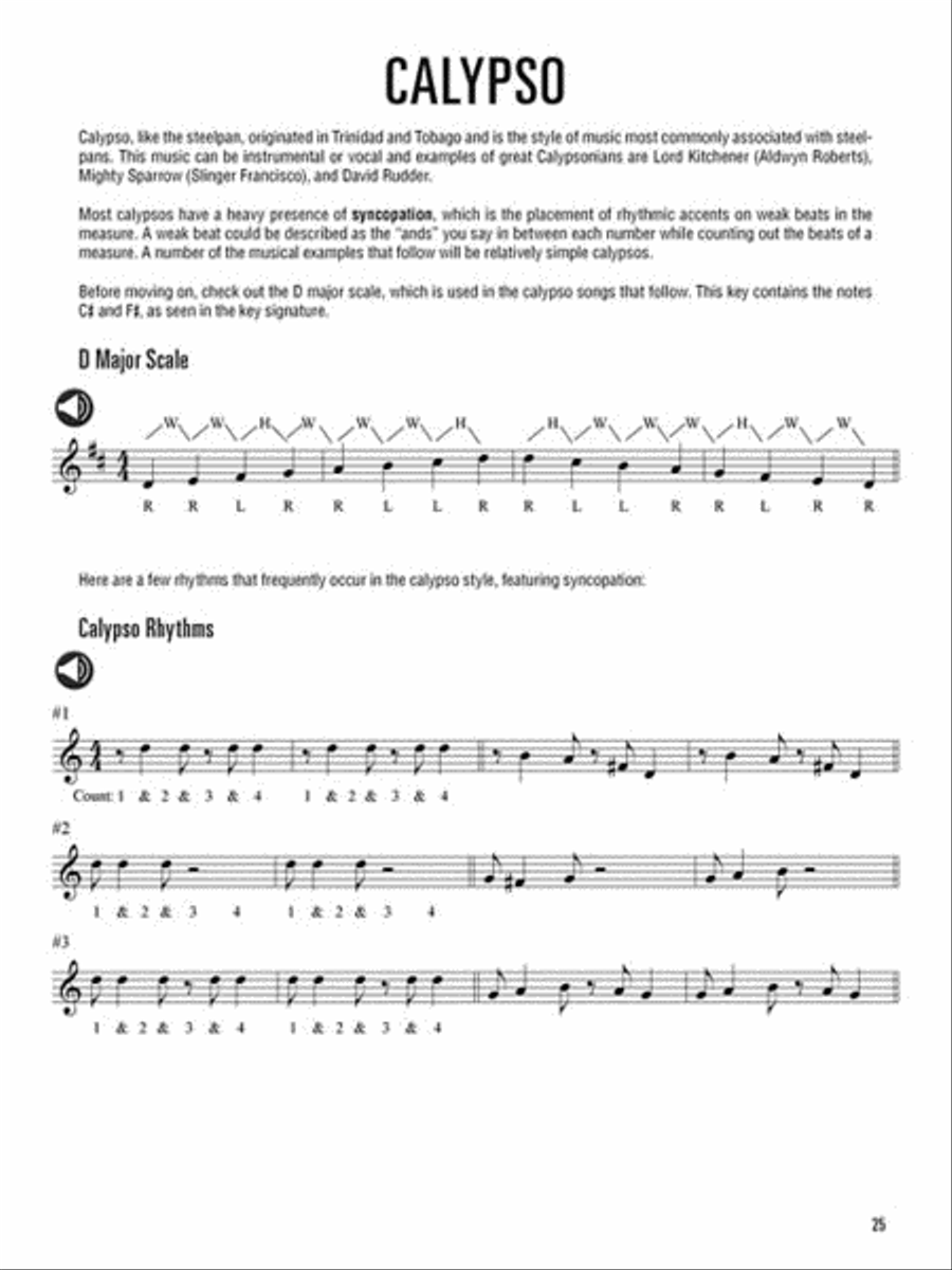 Hal Leonard Steelpan Method Percussion scores gallery preview page 7
