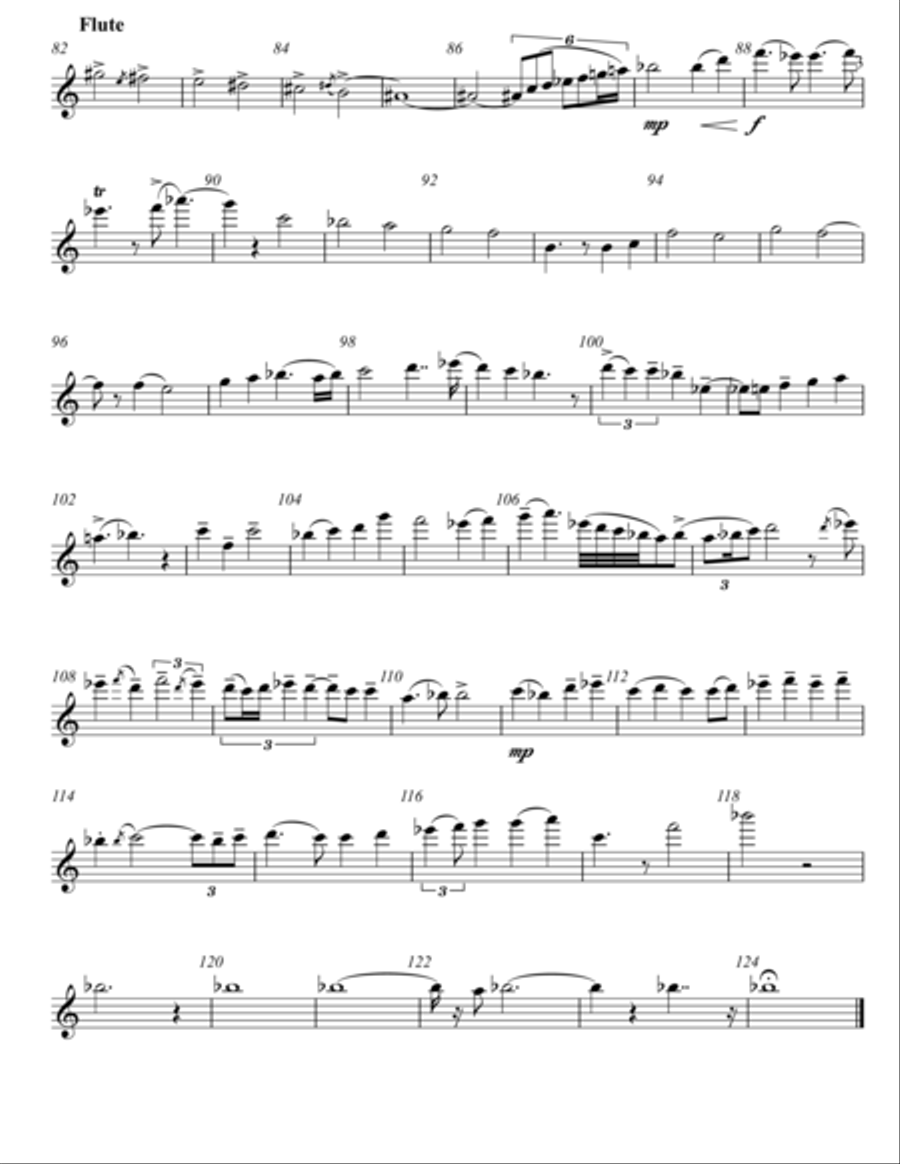 Wind Quintet (Magic of Love) Woodwind Quintet scores gallery preview page 3