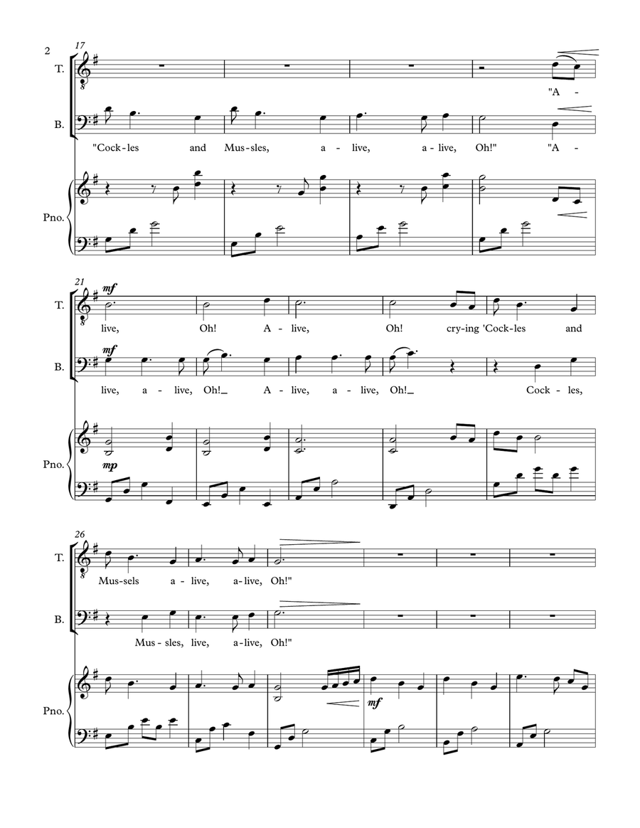 In Dublin's Fair City In Dublin's Fair City Small Ensemble scores gallery preview page 2