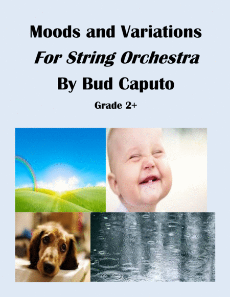 Moods and Variations For String Orchestra Grade 3+ image number null