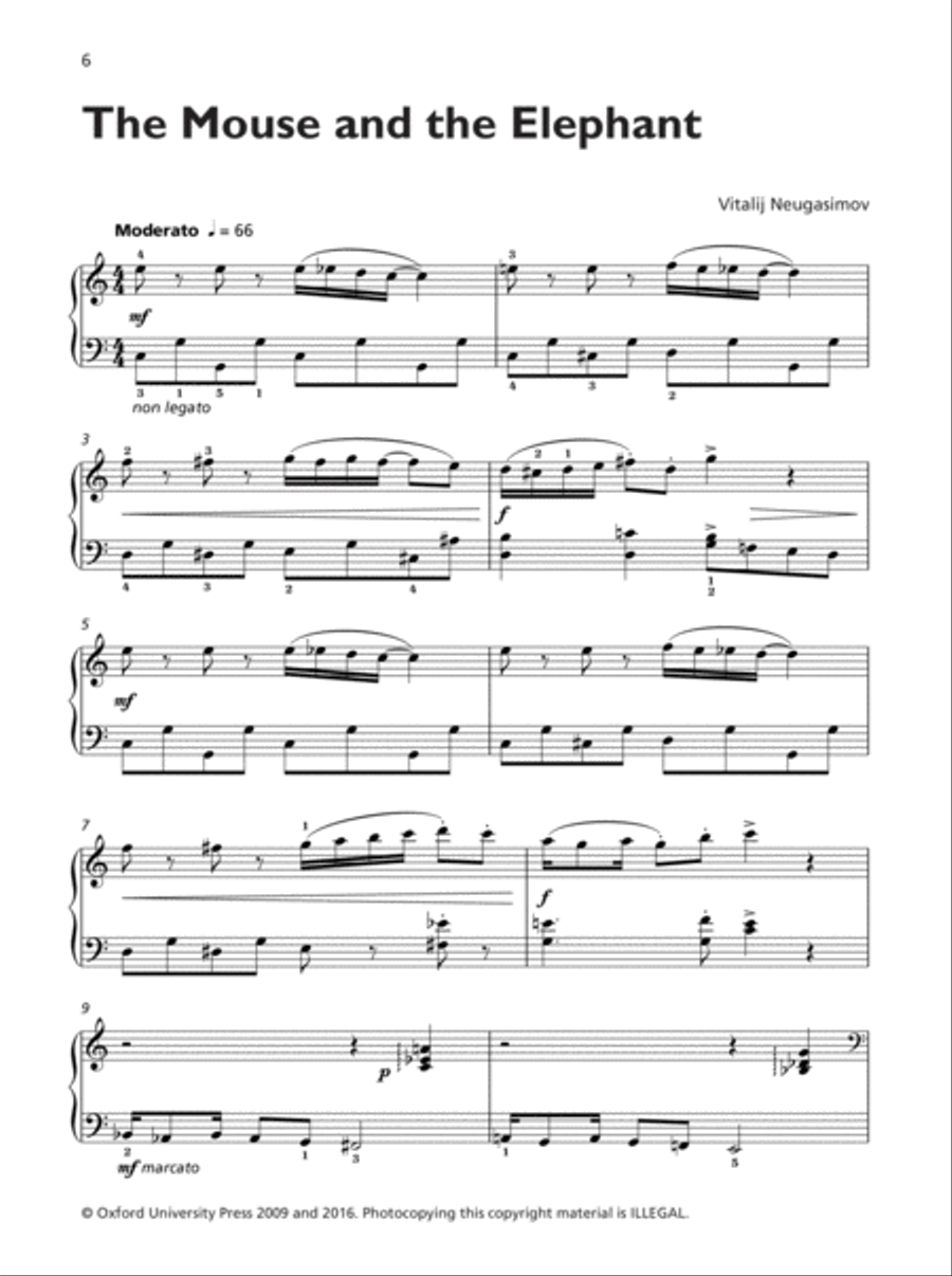 Piano Sketches Book 1 Piano Solo scores gallery preview page 3