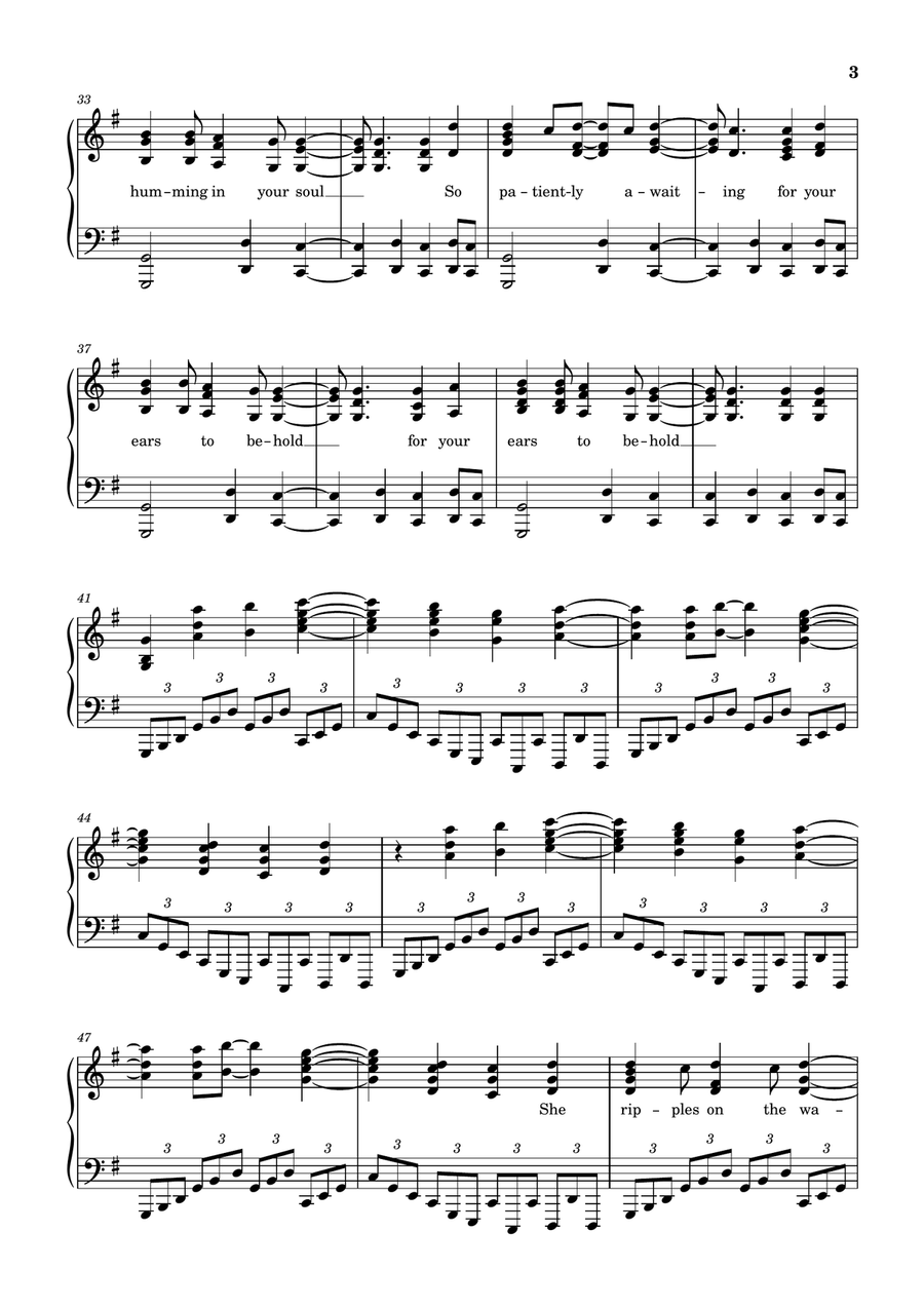 Angelsea Piano Solo scores gallery preview page 3