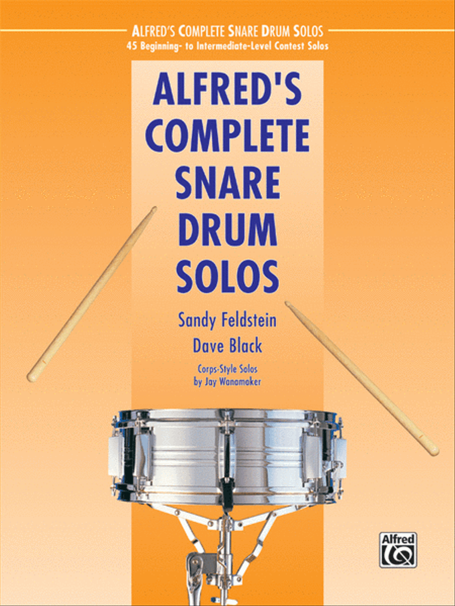 Alfred's Complete Snare Drum Solos Snare Drum scores gallery preview page 1