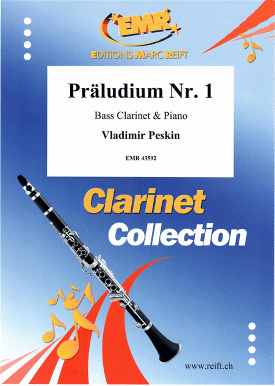 Praludium No. 1 Bass Clarinet scores gallery preview page 1
