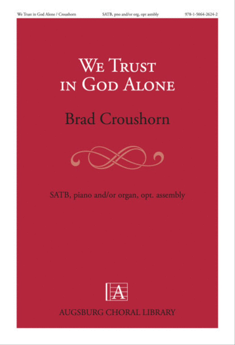 We Trust in God Alone 4-Part scores gallery preview page 1
