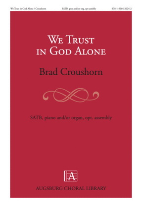 Book cover for We Trust in God Alone