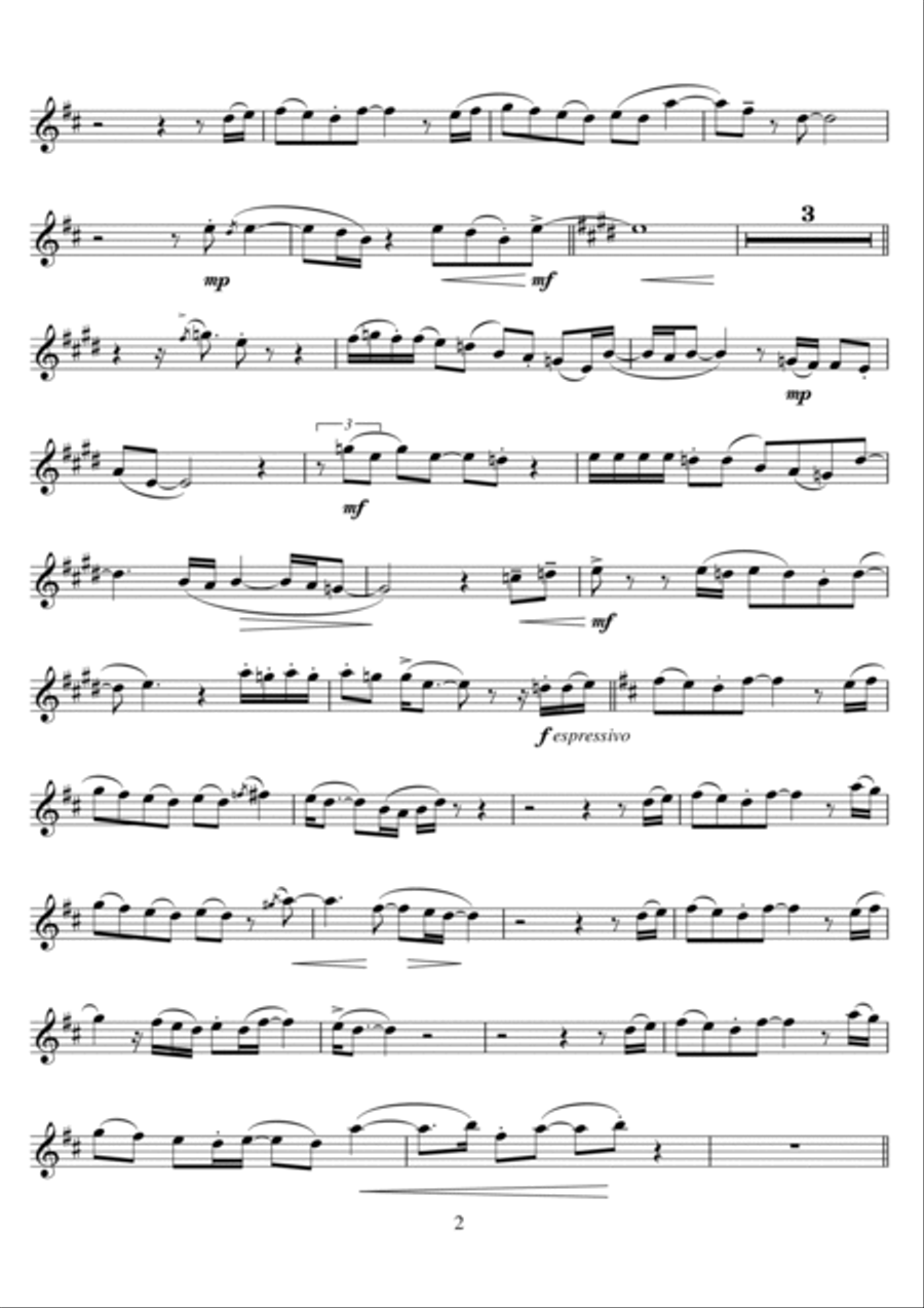 Licence To Kill Flute Solo scores gallery preview page 2