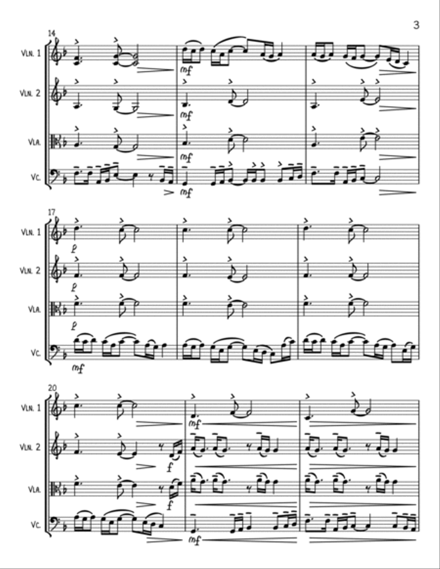 Paradise String Trio scores gallery preview page 3