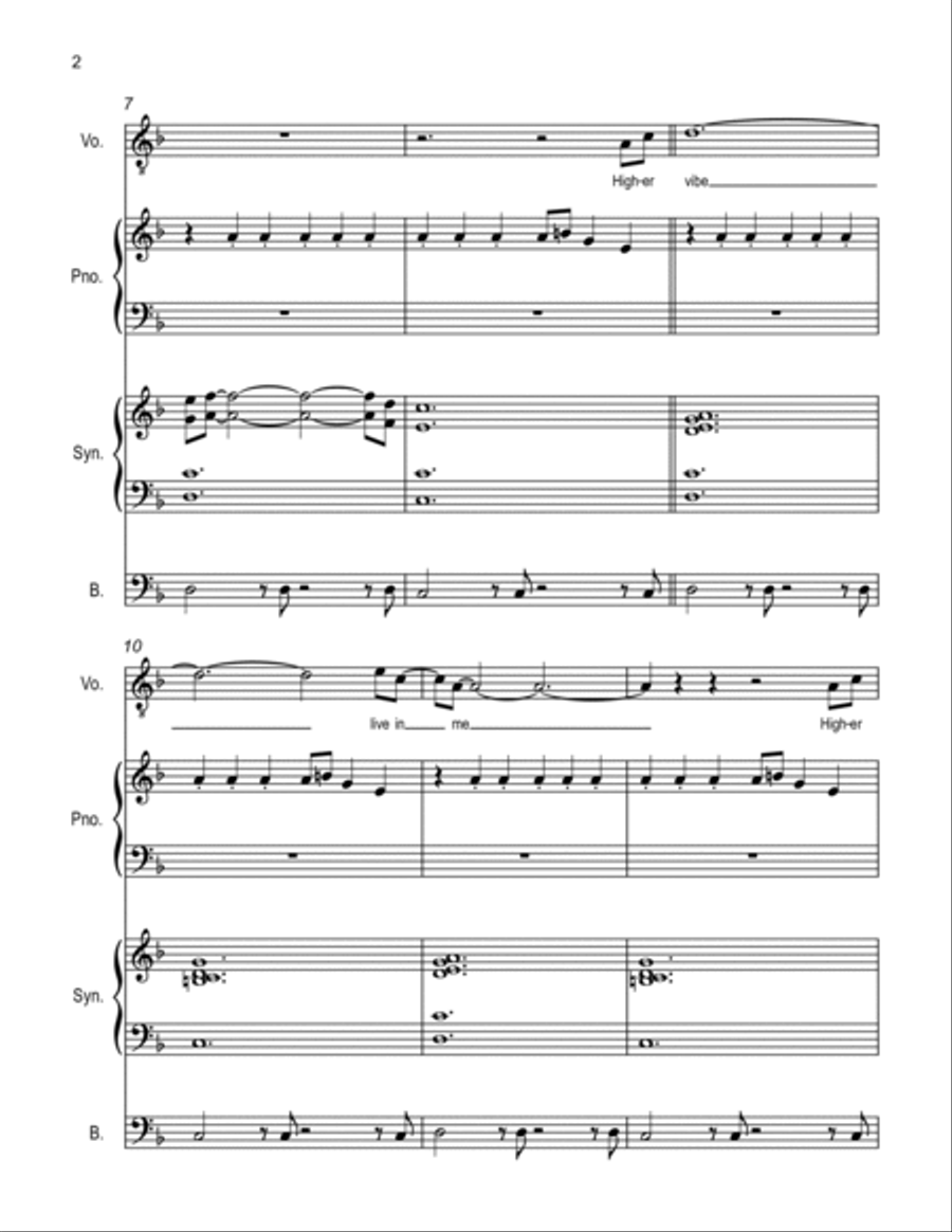 Higher Vibe Small Ensemble scores gallery preview page 2