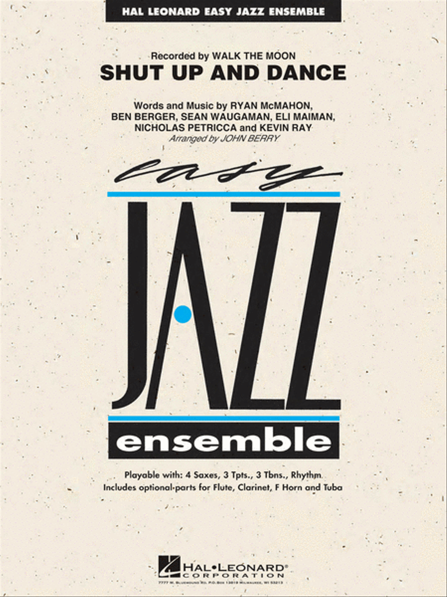 Shut Up and Dance Jazz Ensemble scores gallery preview page 1