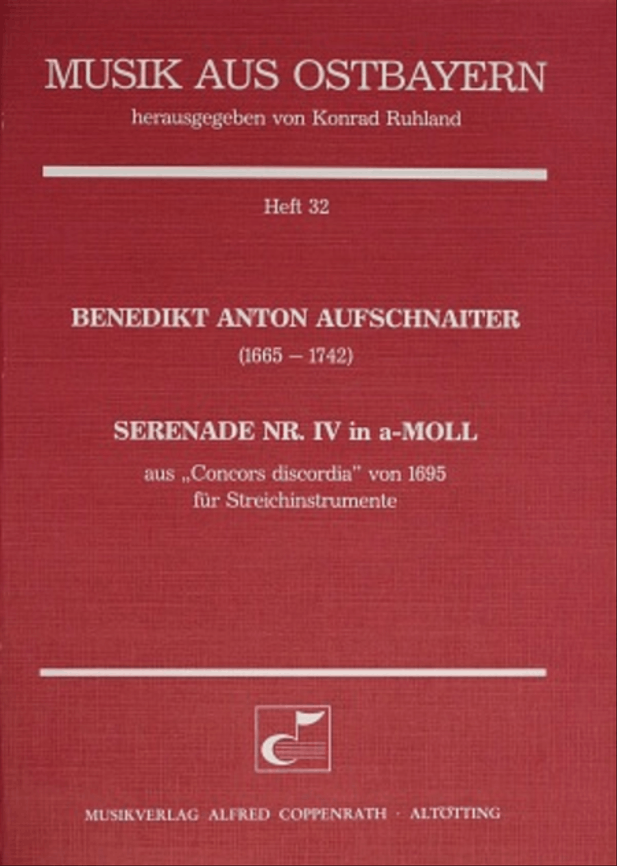 Serenade Nr. IV in a-Moll Cello scores gallery preview page 1