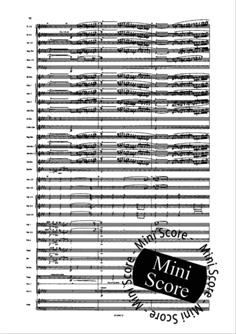 Fifth Symphony Concert Band scores gallery preview page 75