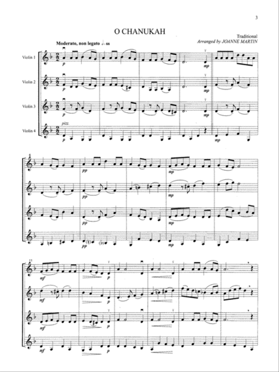 More Festive Strings for Ensemble Violin scores gallery preview page 8