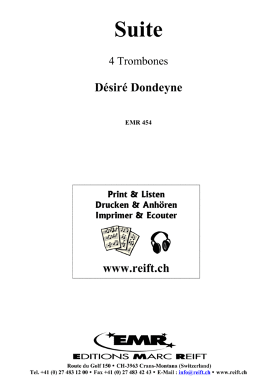 Suite Trombone Quartet scores gallery preview page 2