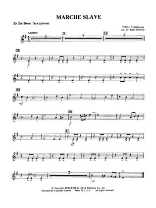Marche Slave: E-flat Baritone Saxophone
