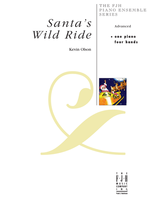 Book cover for Santa's Wild Ride
