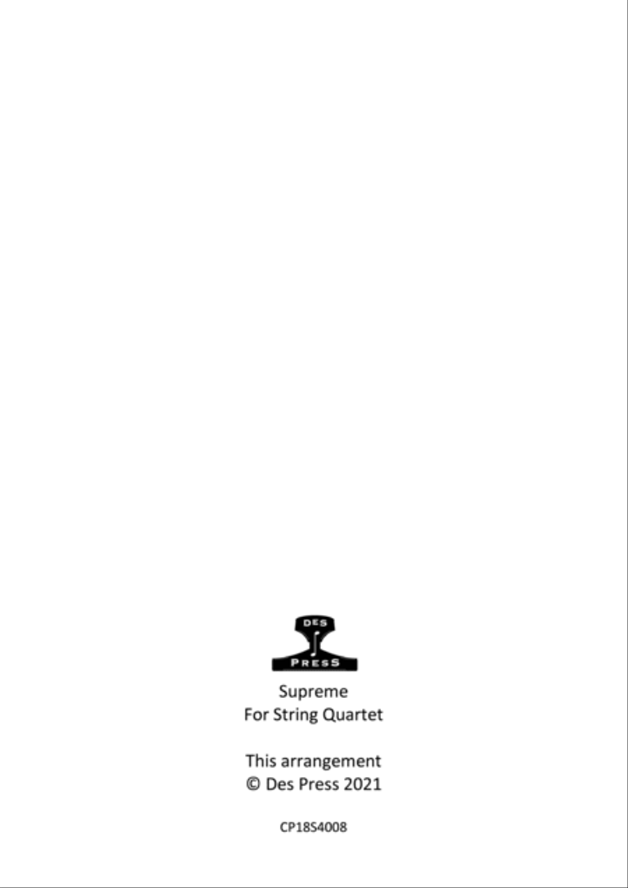 Supreme String Quartet scores gallery preview page 2