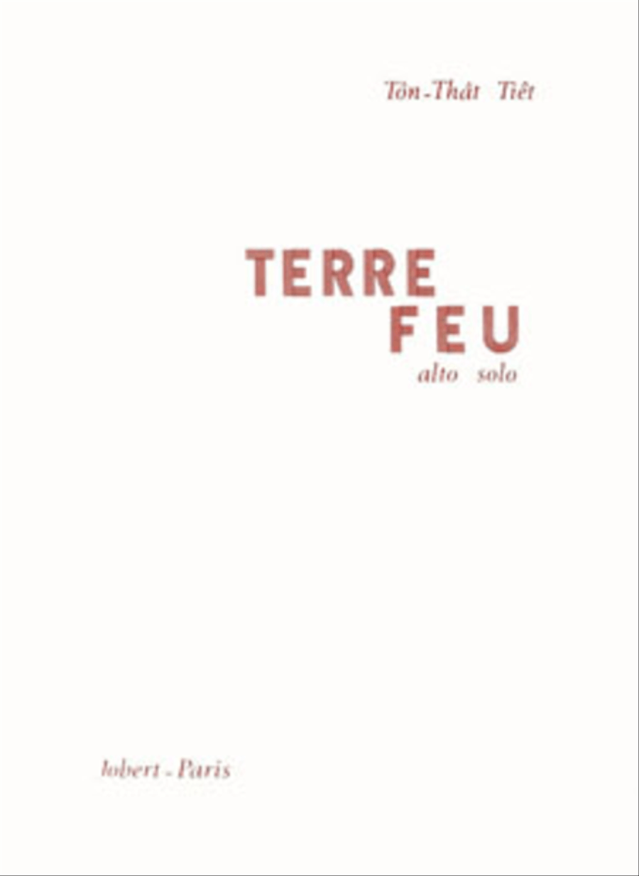 Terre - Feu Viola Solo scores gallery preview page 1
