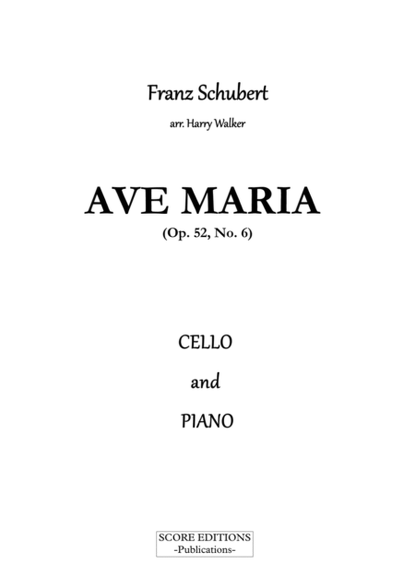 Schubert: Ave Maria (for Cello and Piano) image number null