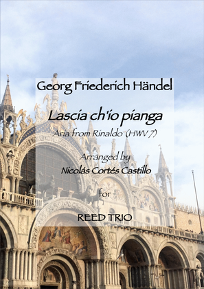 Book cover for Handel - Lascia ch'io pianga for Reed Trio