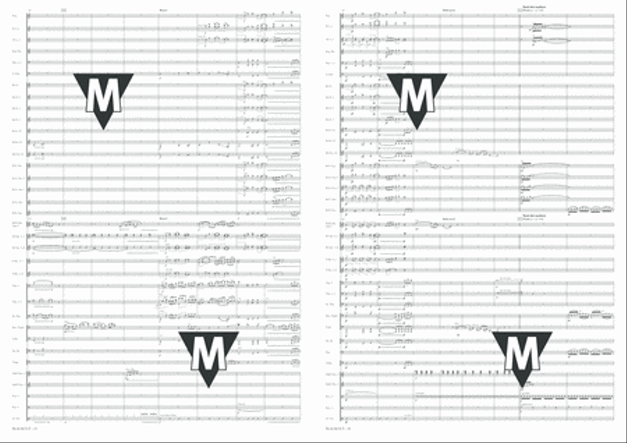 Blackout Concert Band scores gallery preview page 14