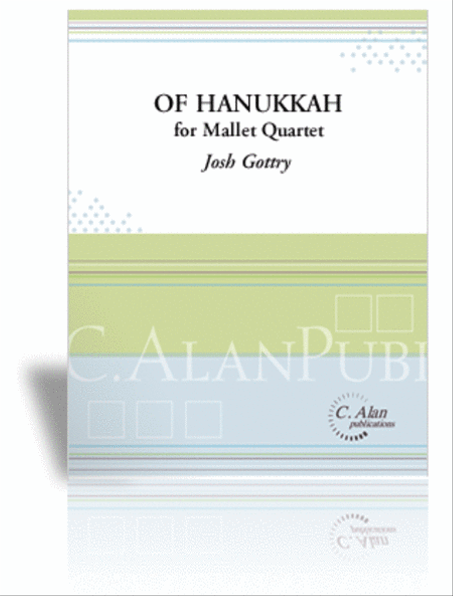 Of Hanukkah (keyboard quartet) Percussion Ensemble scores gallery preview page 1