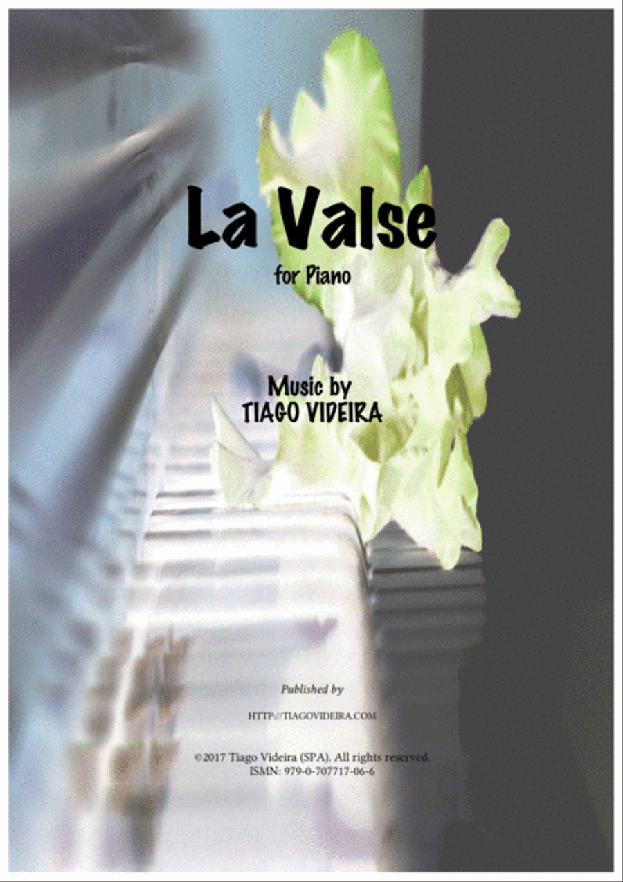 La Valse (for piano solo) Piano Solo scores gallery preview page 1