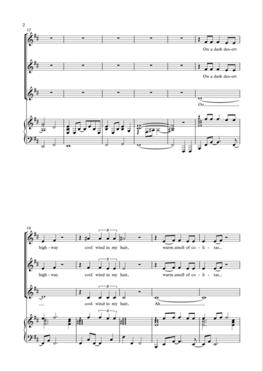 Hotel California SSA scores gallery preview page 2