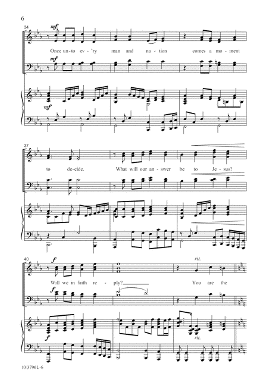 You Are the Christ! 4-Part scores gallery preview page 7