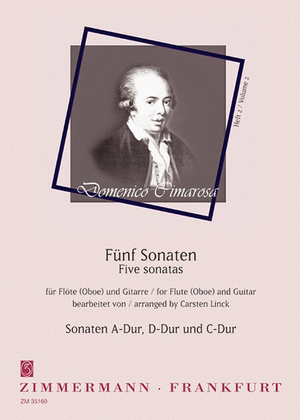 Book cover for 5 Sonatas Heft 2